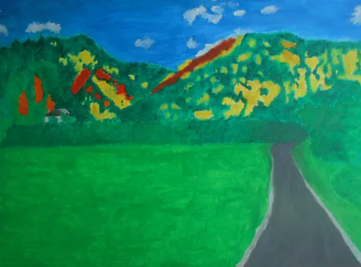 Herbstlandschaft in der Idylle