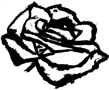 Die Rose im Burggarten